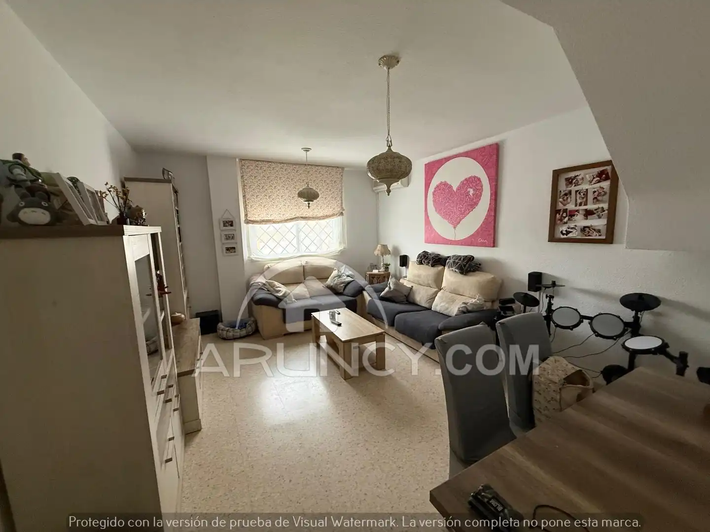 Sala d'estar de Casa o xalet en venda en Alcalá de Guadaira amb Aire condicionat, Calefacció i Terrassa