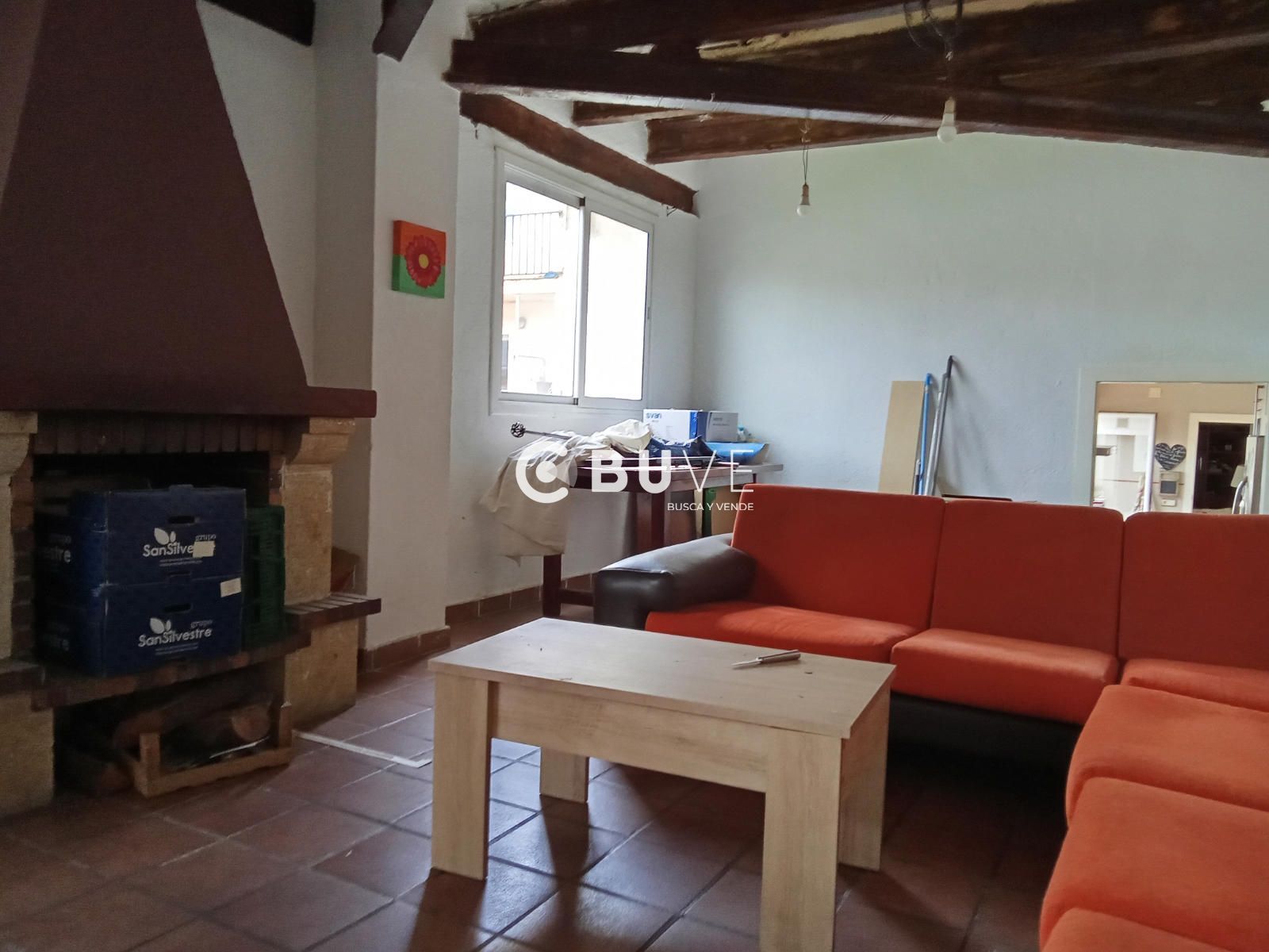 Living room of Flat for sale in Granollers  with Air Conditioner, Private garden and Terrace