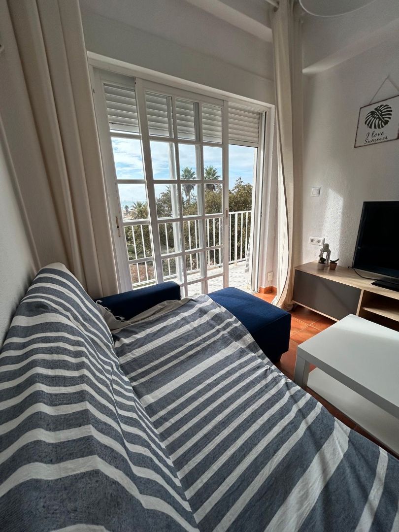 Bedroom of Flat for sale in El Puerto de Santa María  with Terrace and Furnished