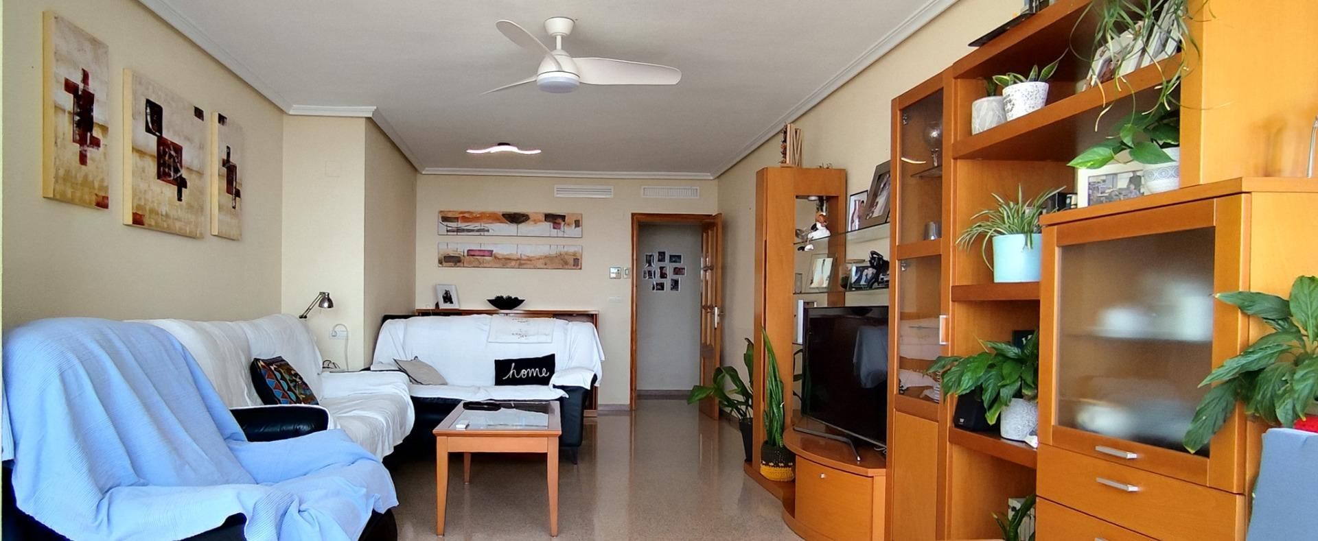 Living room of Flat for sale in El Campello  with Heating, Private garden and Terrace