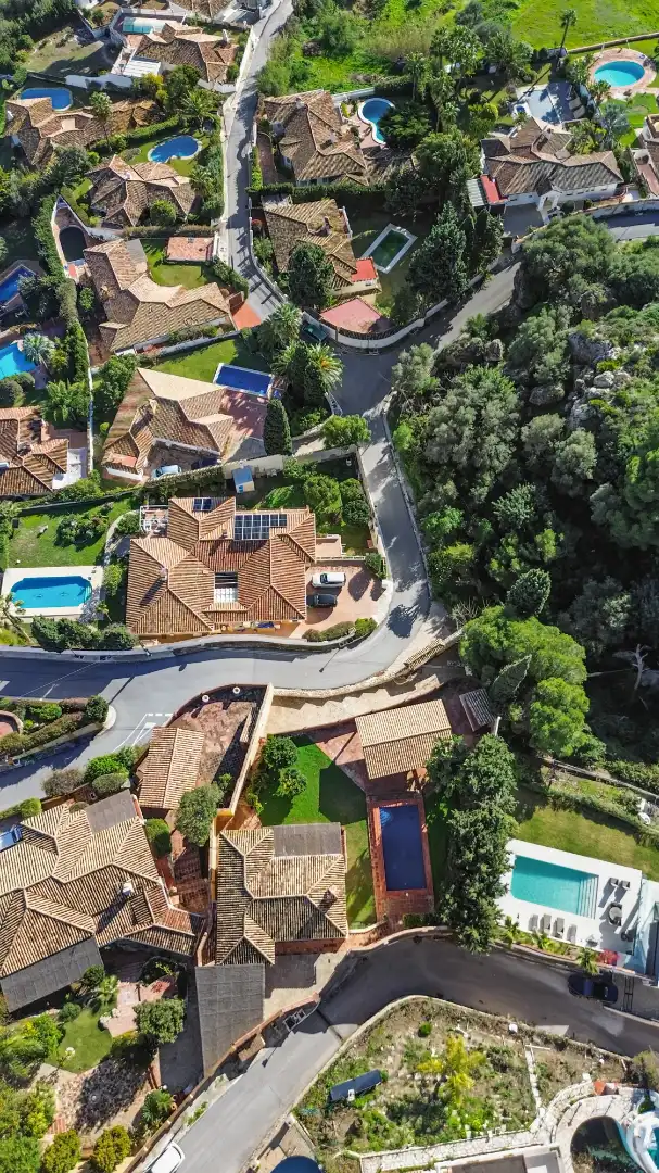 Exterior view of Houses for sale in Benalmádena  with Air Conditioner, Heating and Private garden
