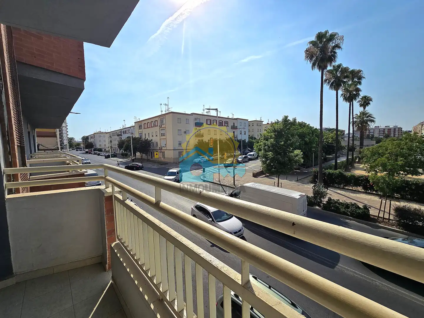 Vista exterior de Pis en venda en Huelva amb Terrassa, Moblat i Balcó