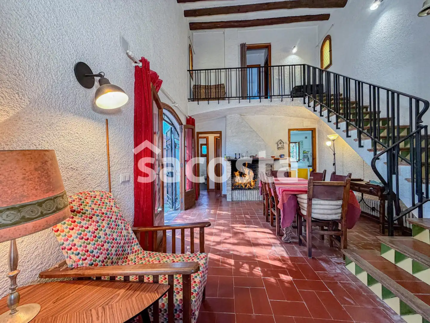 Sala de estar de Casa o chalet en venta en Lloret de Mar con Terraza y Alarma