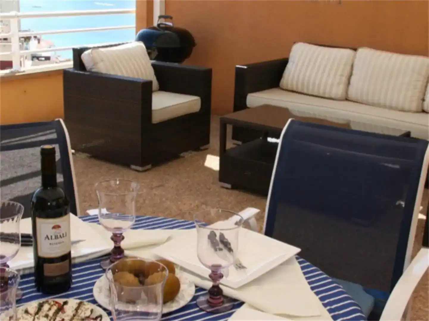 Terrassa de Apartament en venda en Calpe / Calp amb Aire condicionat