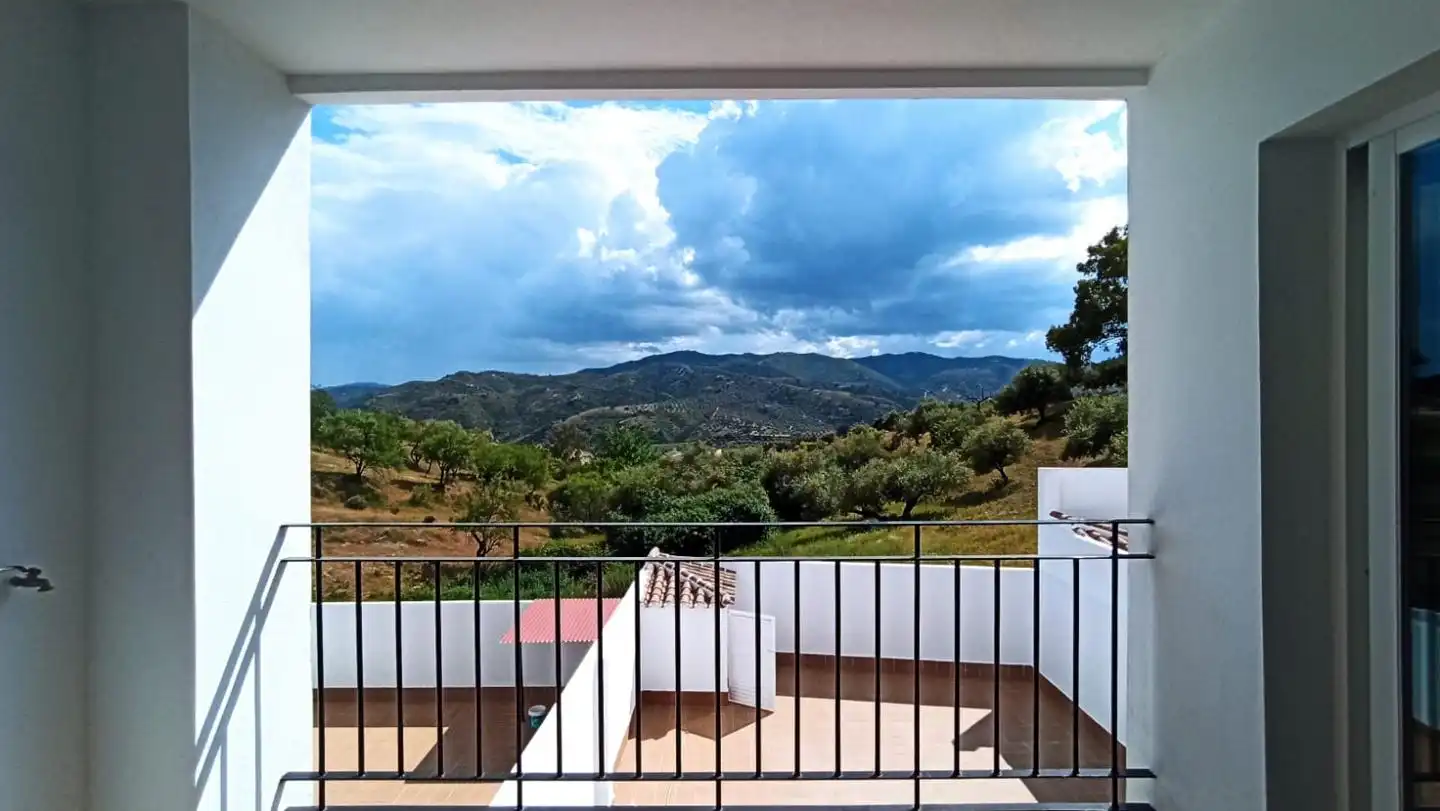 Terraza de Casa o chalet de alquiler en Riogordo con Terraza