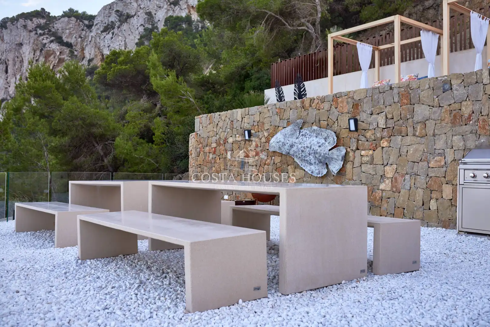 Terrace of Houses for sale in Jávea / Xàbia  with Air Conditioner, Private garden and Terrace