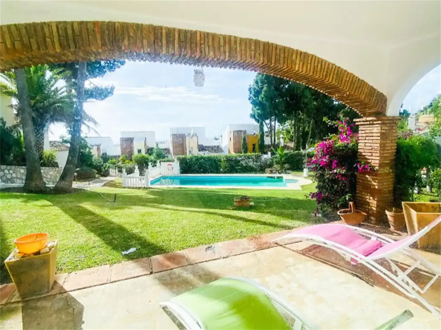 Jardí de Casa o xalet en venda en Mijas amb Piscina i Balcó