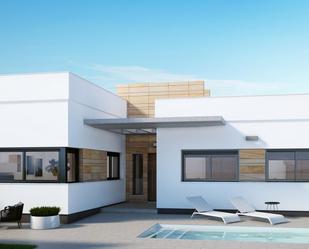 Exterior view of Single-family semi-detached for sale in Torre-Pacheco  with Terrace and Swimming Pool