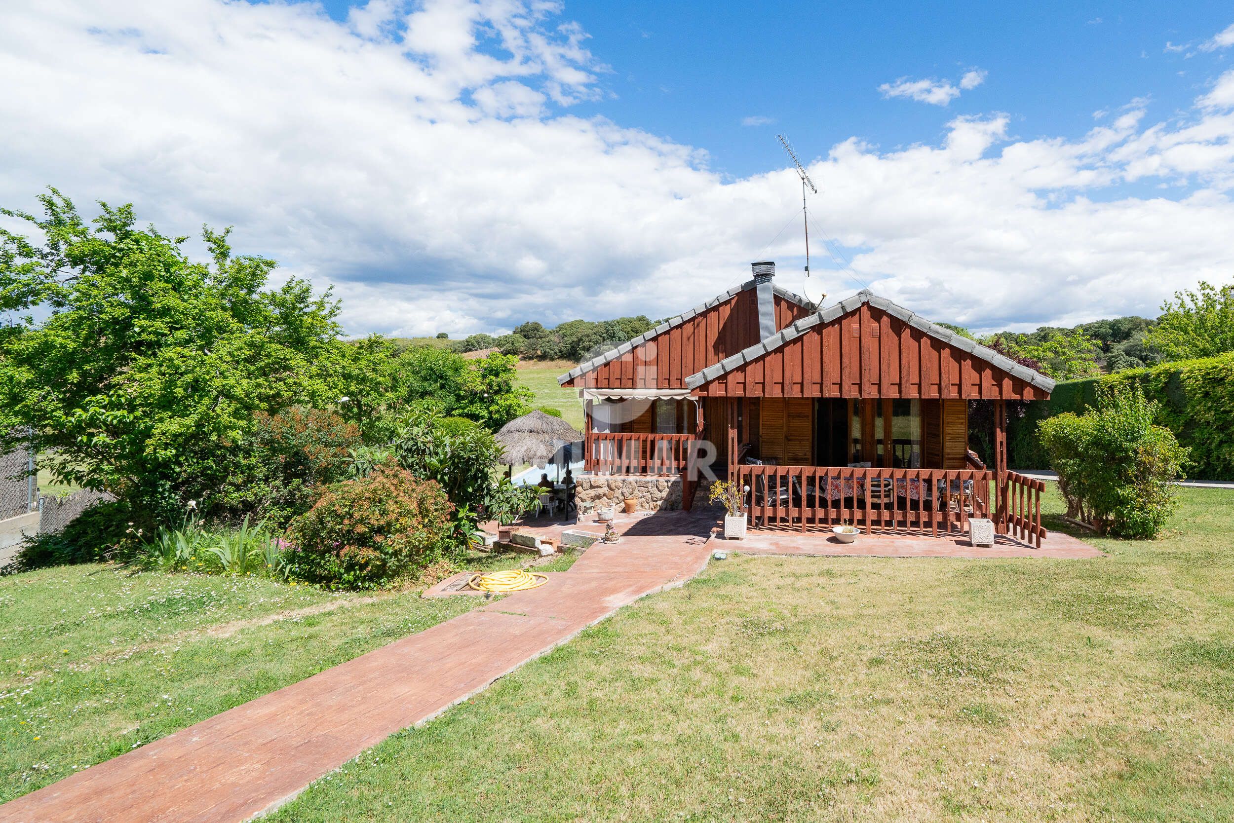 Jardí de Casa o xalet en venda en Algete amb Piscina