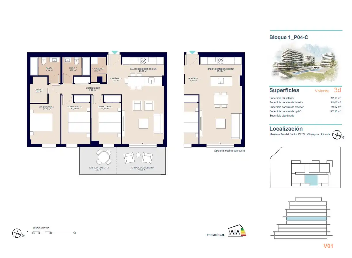 Apartamento con terraza en venta en Platja de Torres, imagen 32