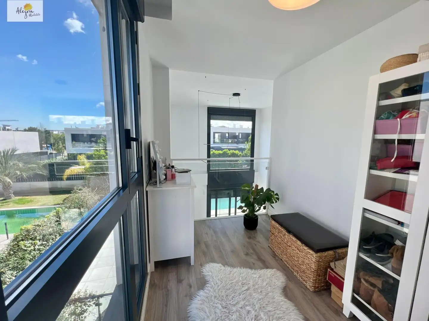 Balcony of Houses for sale in Bétera  with Air Conditioner, Heating and Private garden
