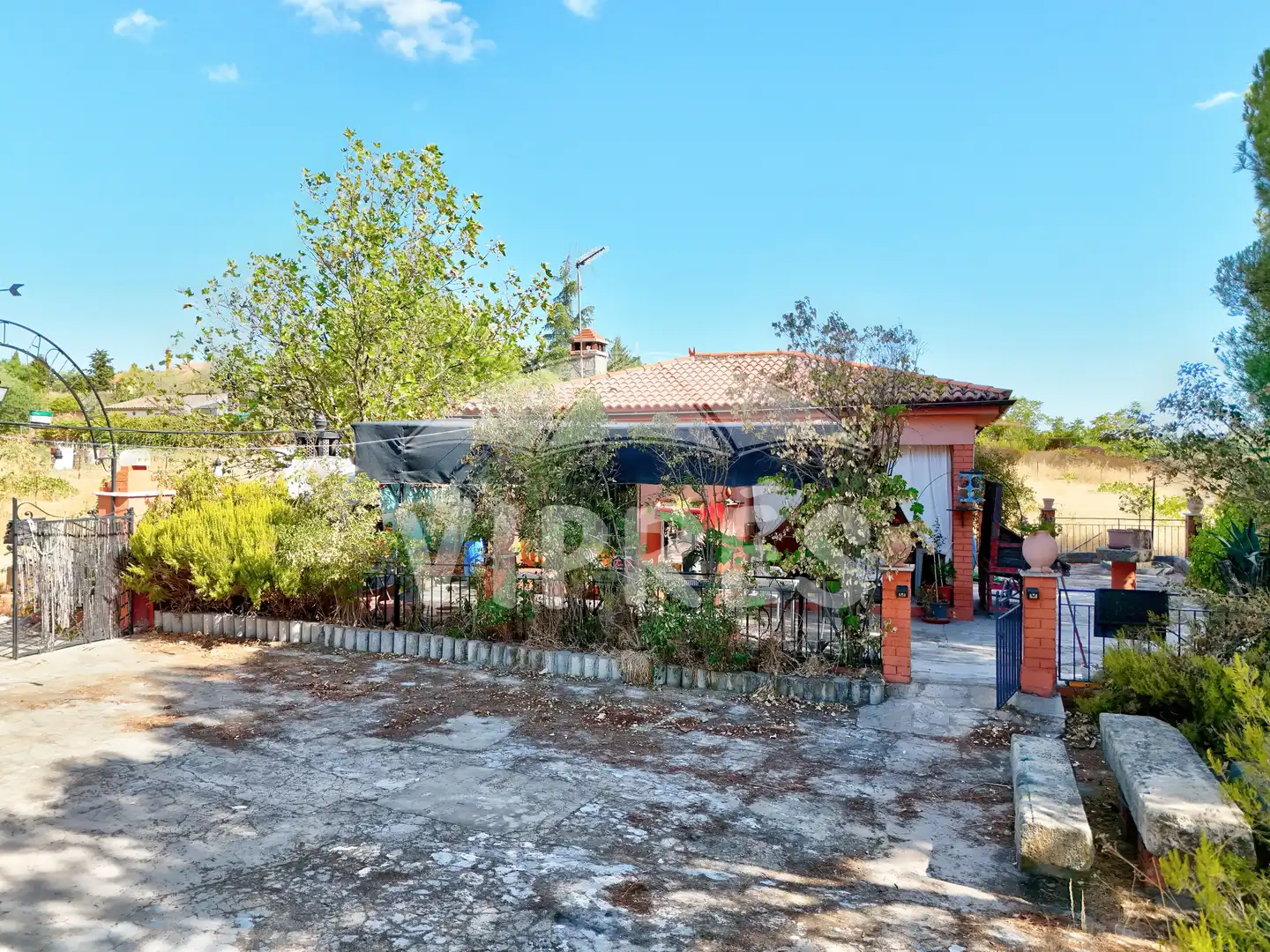 Vista exterior de Finca rústica en venda en Garrovillas de Alconétar amb Aire condicionat, Calefacció i Piscina