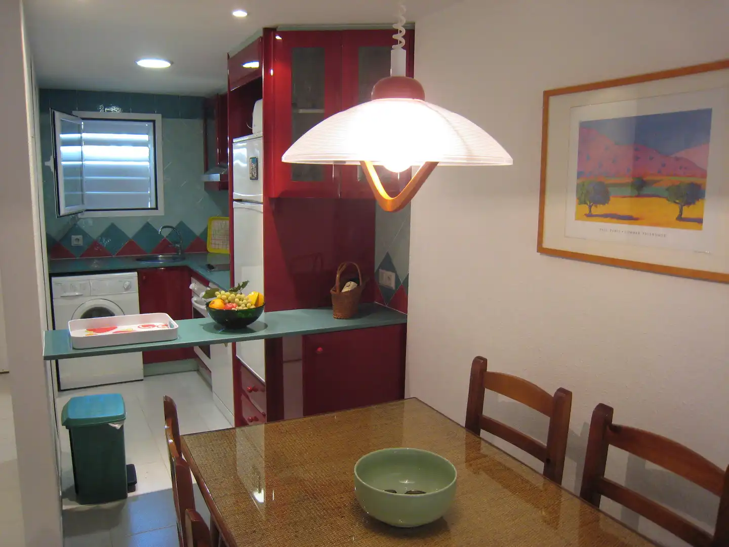 Küche von Wohnung zum Verkauf in L'Estartit mit Klimaanlage, Privatgarten und Terrasse
