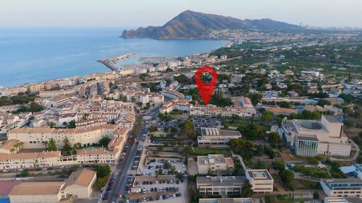 Vista exterior de Dúplex en venta en Altea con Aire acondicionado, Calefacción y Jardín privado