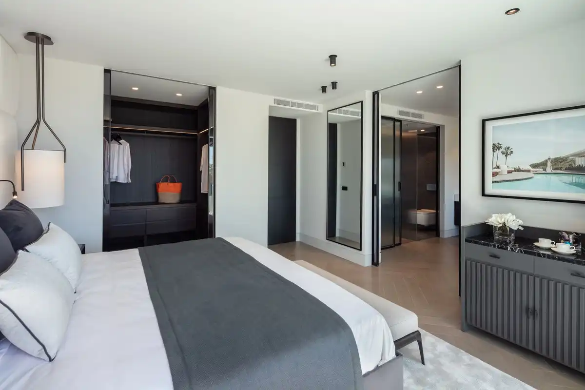 Bedroom of Duplexes for sale in Marbella  with Air Conditioner, Terrace and Community pool