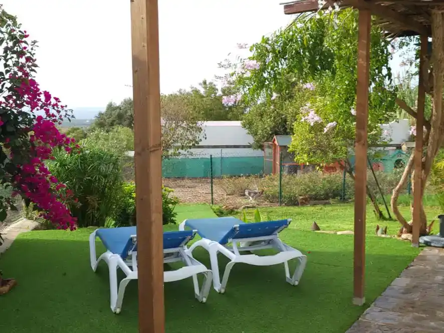 Terrasse von Country house zur Miete in Tarifa mit Klimaanlage