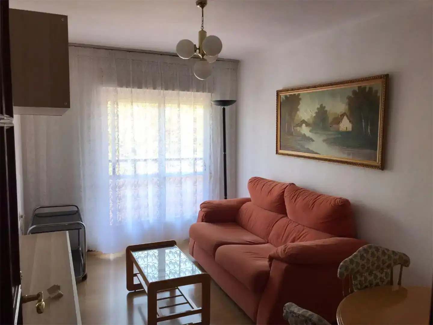Sala d'estar de Pis en venda en Palencia Capital amb Balcó