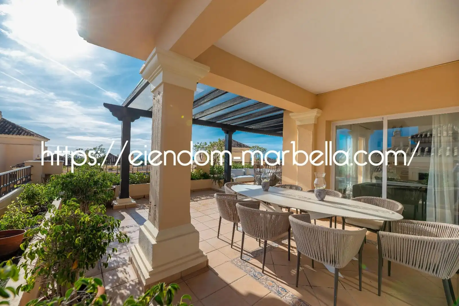 Terraza de Apartamento en venta en Marbella con Aire acondicionado, Calefacción y Terraza