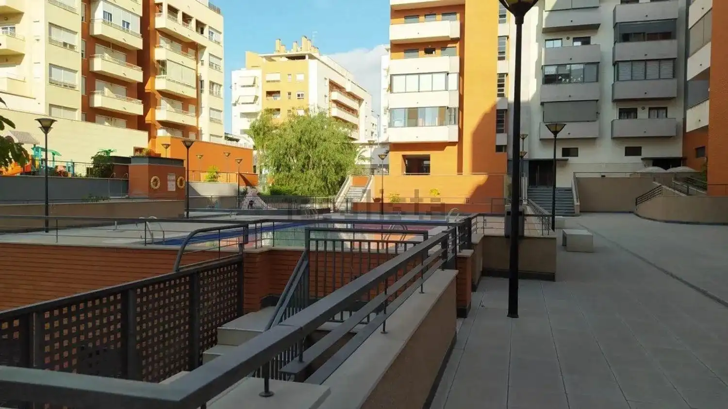 Exterior view of Flat for sale in Elche / Elx  with Air Conditioner, Furnished and Community pool
