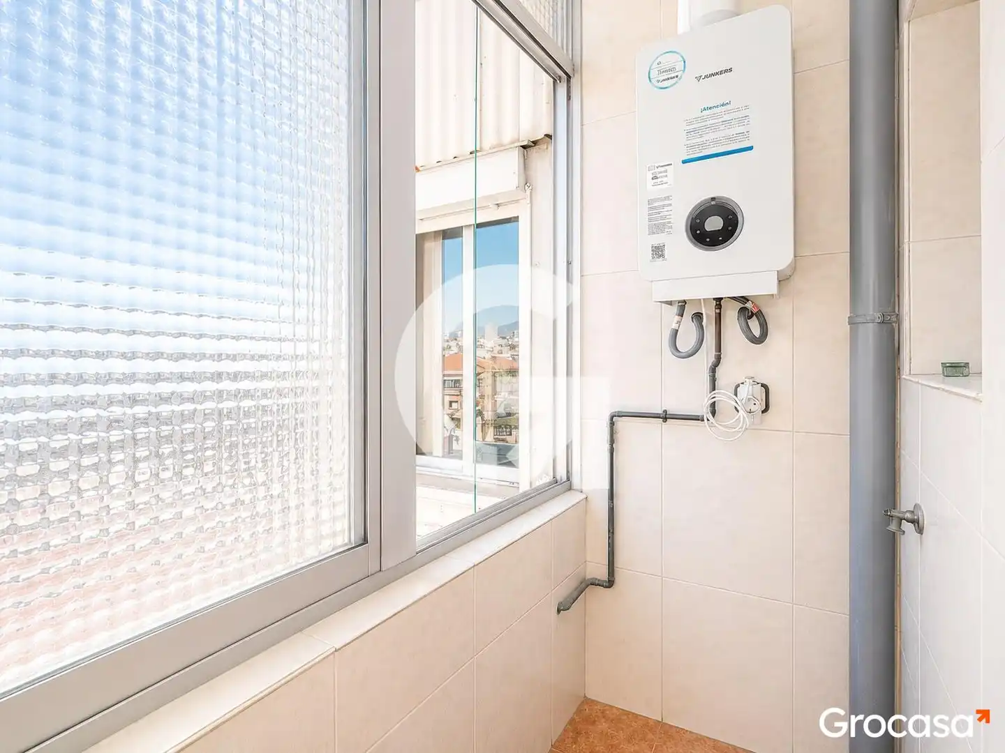 Balcony of Flat for sale in Barcelona  with Private garden, Terrace and Oven