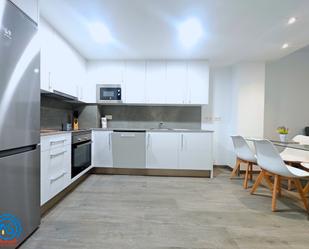 Kitchen of Flat to rent in  Zaragoza Capital  with Air Conditioner, Heating and Terrace