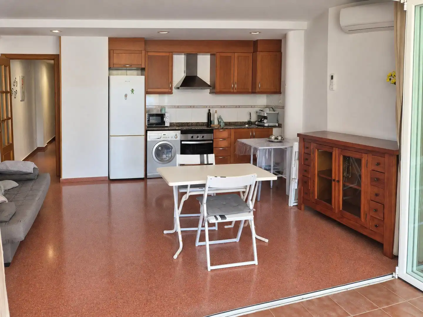 Cocina de Apartamento de alquiler en Puerto de Sagunto