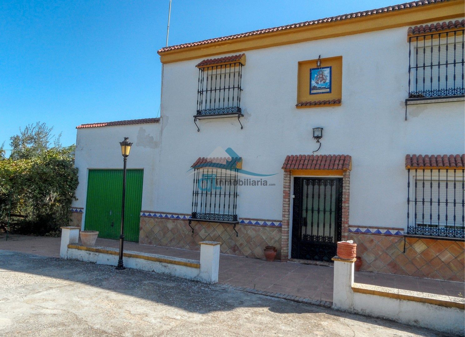 Exterior view of Country house for sale in Villanueva de la Reina  with Air Conditioner, Private garden and Terrace