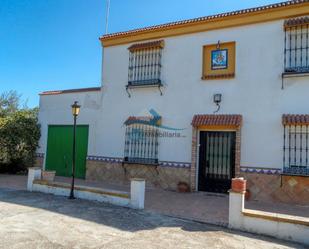 Vista exterior de Finca rústica en venda en Villanueva de la Reina amb Aire condicionat, Terrassa i Piscina