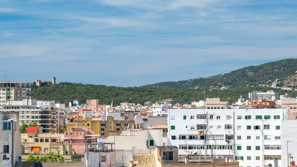 Vista exterior de Ático en venta en  Palma de Mallorca con Aire acondicionado, Calefacción y Terraza