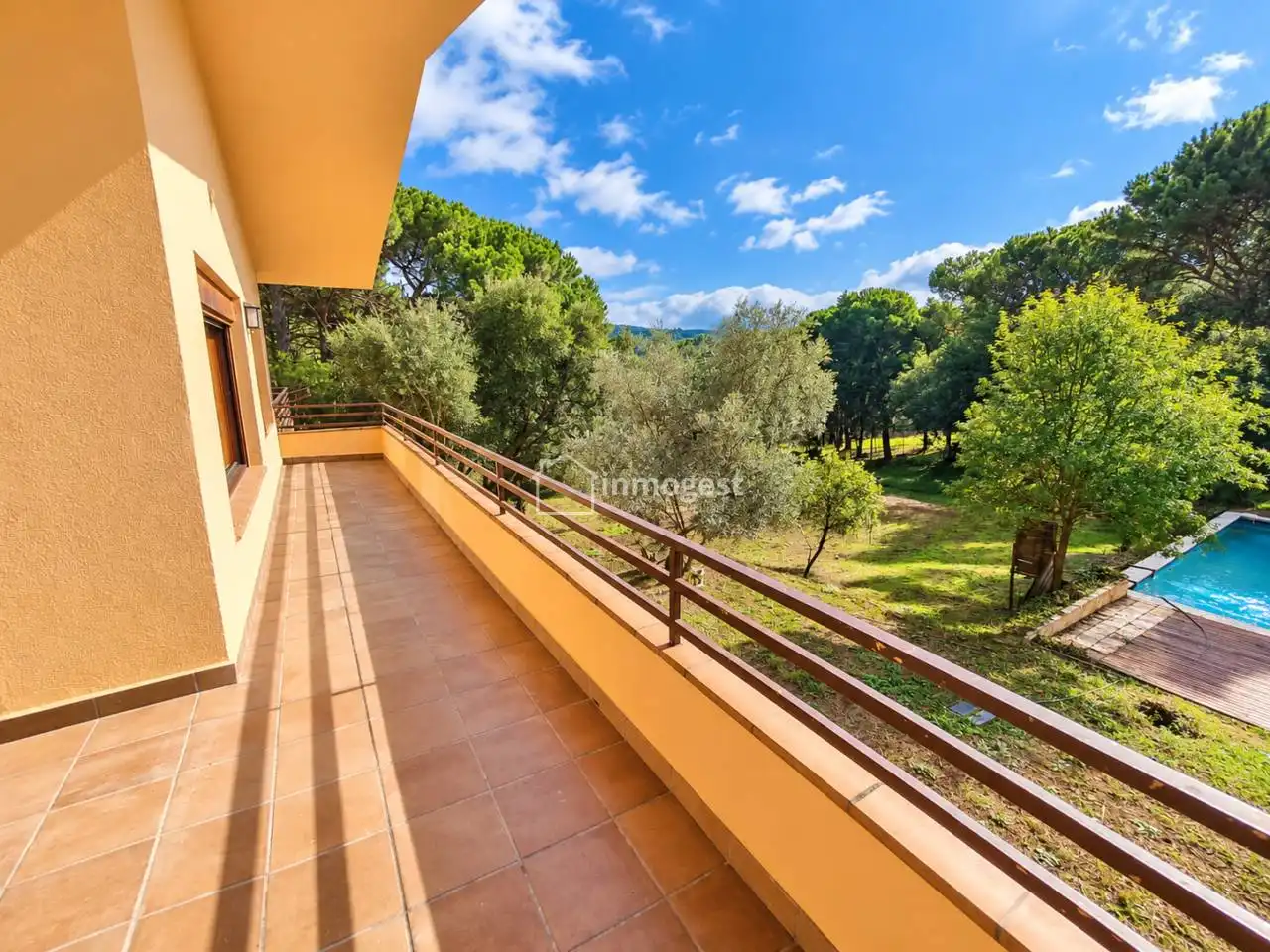 Terrassa de Casa o xalet en venda en Cassà de la Selva amb Calefacció, Jardí privat i Terrassa