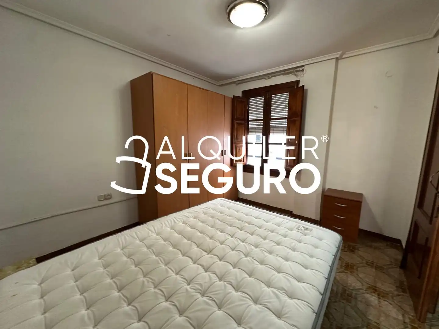 Bedroom of Flat for rent in Mislata  with Air Conditioner, Terrace and Furnished