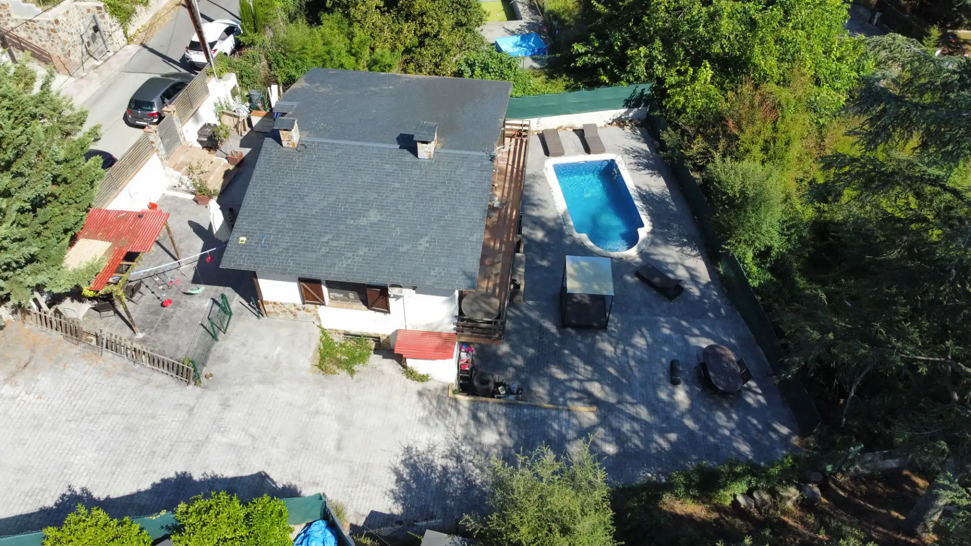 Vista exterior de Casa o chalet en venta en Vallgorguina con Aire acondicionado, Calefacción y Jardín privado