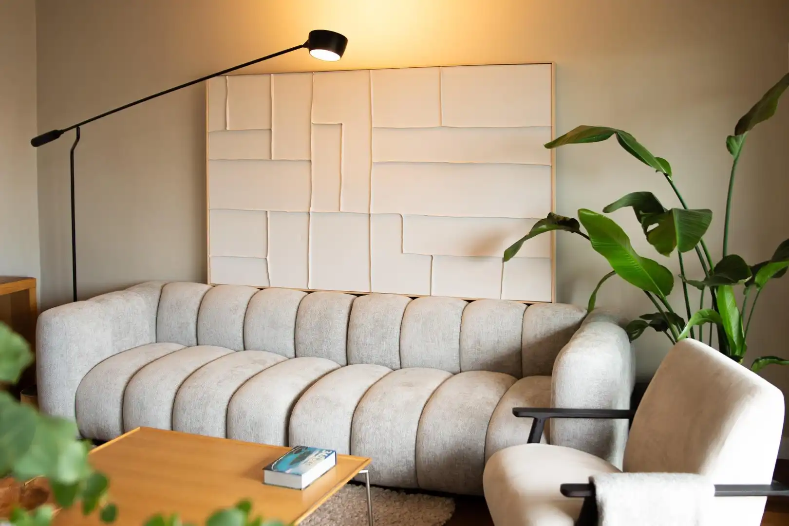 Living room of Duplexes for sale in Zaragoza  with Heating, Furnished and Balcony