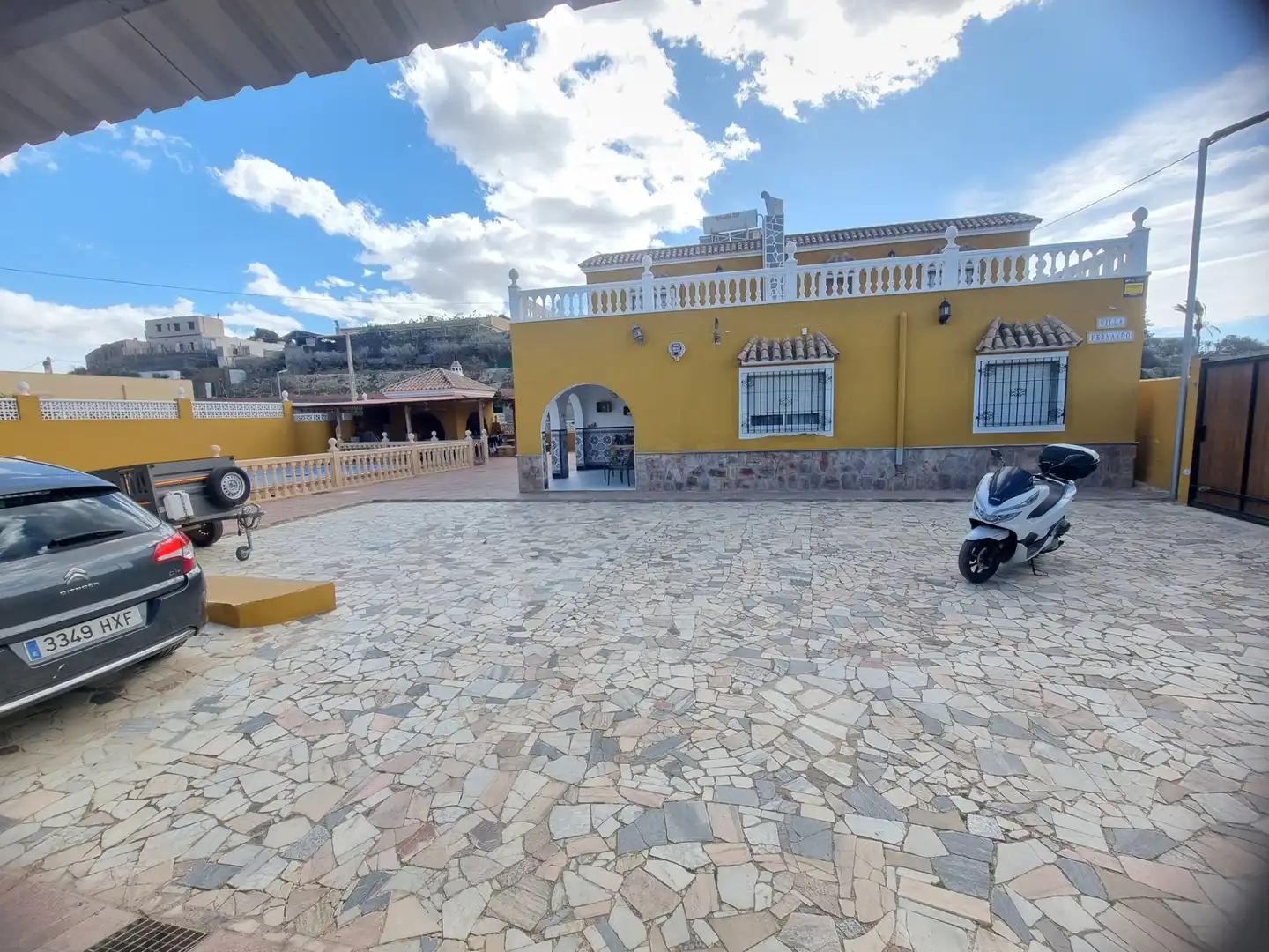Vista exterior de Finca rústica en venta en Pechina con Aire acondicionado, Calefacción y Jardín privado