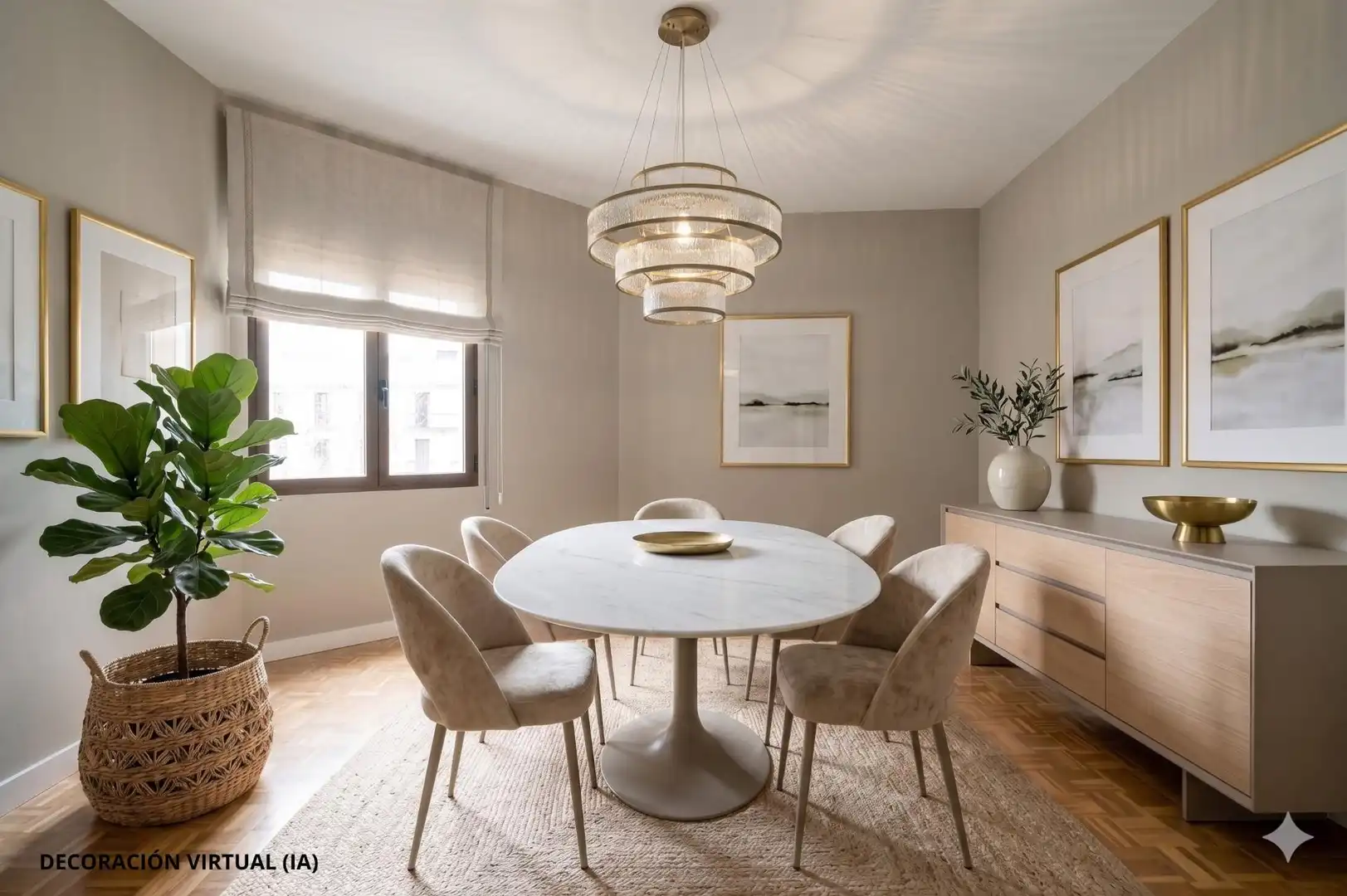 Comedor de Piso en venta en Madrid con Calefacción y Parquet
