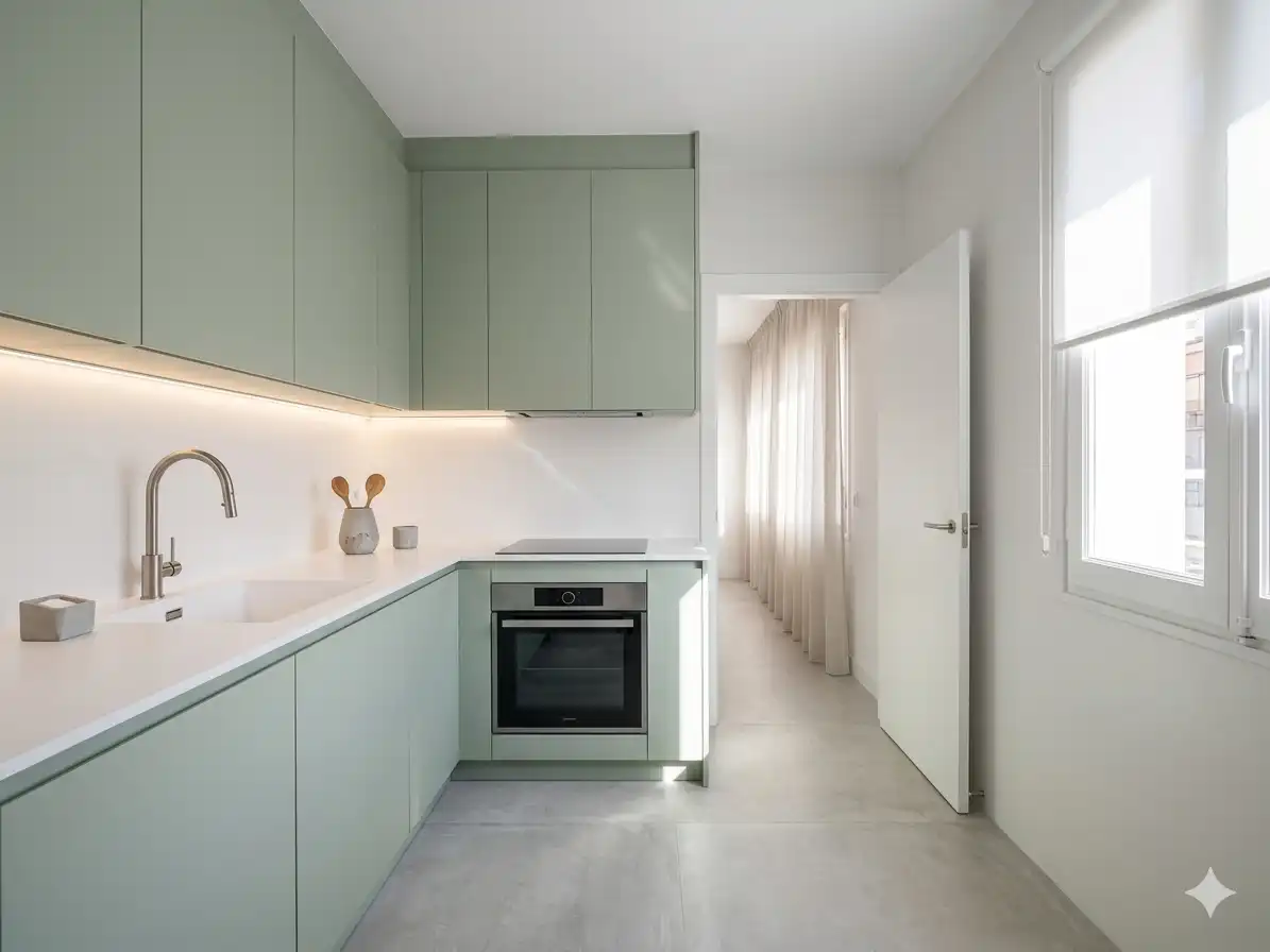 Cocina de Casa adosada en venta en Cambrils con Terraza, Amueblado y Horno