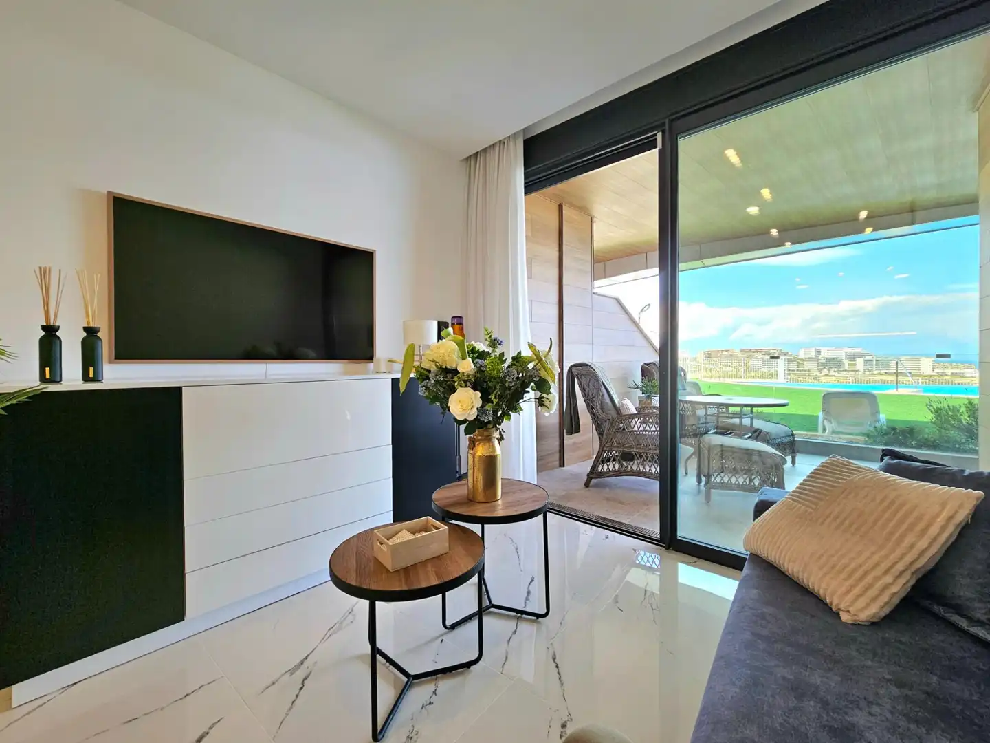 Sala d'estar de Apartament en venda en Santa Pola