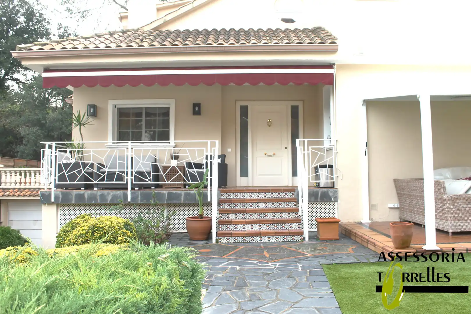 Terrasse von Haus oder Chalet zum Verkauf in Torrelles de Llobregat mit Heizung, Privatgarten und Parkett
