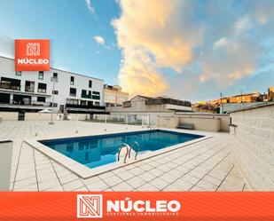 Swimming pool of Flat for sale in  Zaragoza Capital  with Private garden, Parquet flooring and Terrace