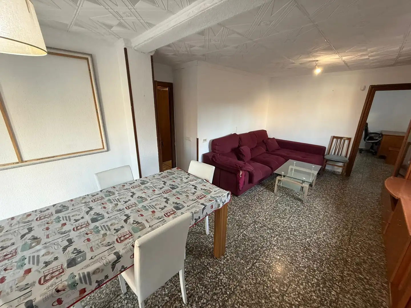 Sala d'estar de Pis en venda en Alicante / Alacant amb Aire condicionat, Moblat i Balcó
