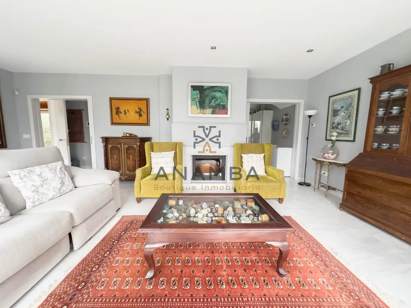 Living room of Houses for sale in Muros de Nalón  with Storage room