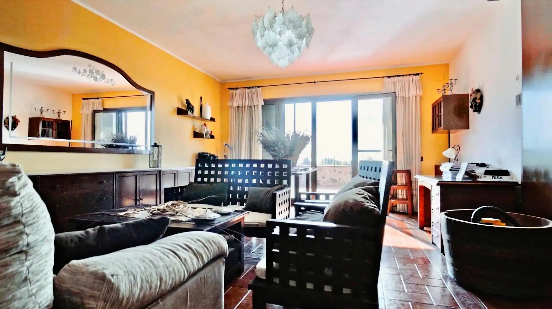 Sala d'estar de Finca rústica en venda en Almoster amb Calefacció, Jardí privat i Terrassa
