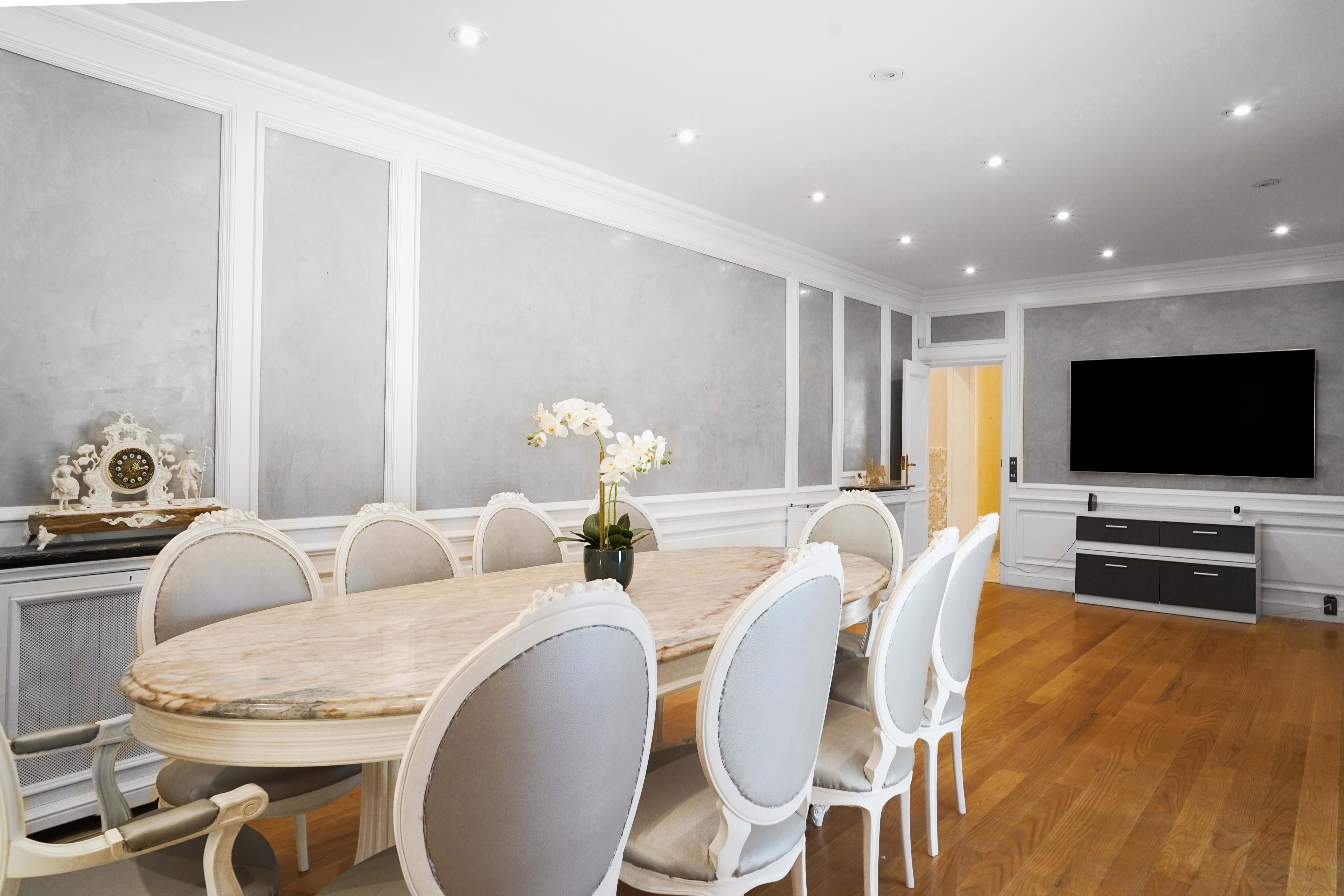 Menjador de Casa o xalet en venda en  Madrid Capital amb Aire condicionat, Calefacció i Terrassa