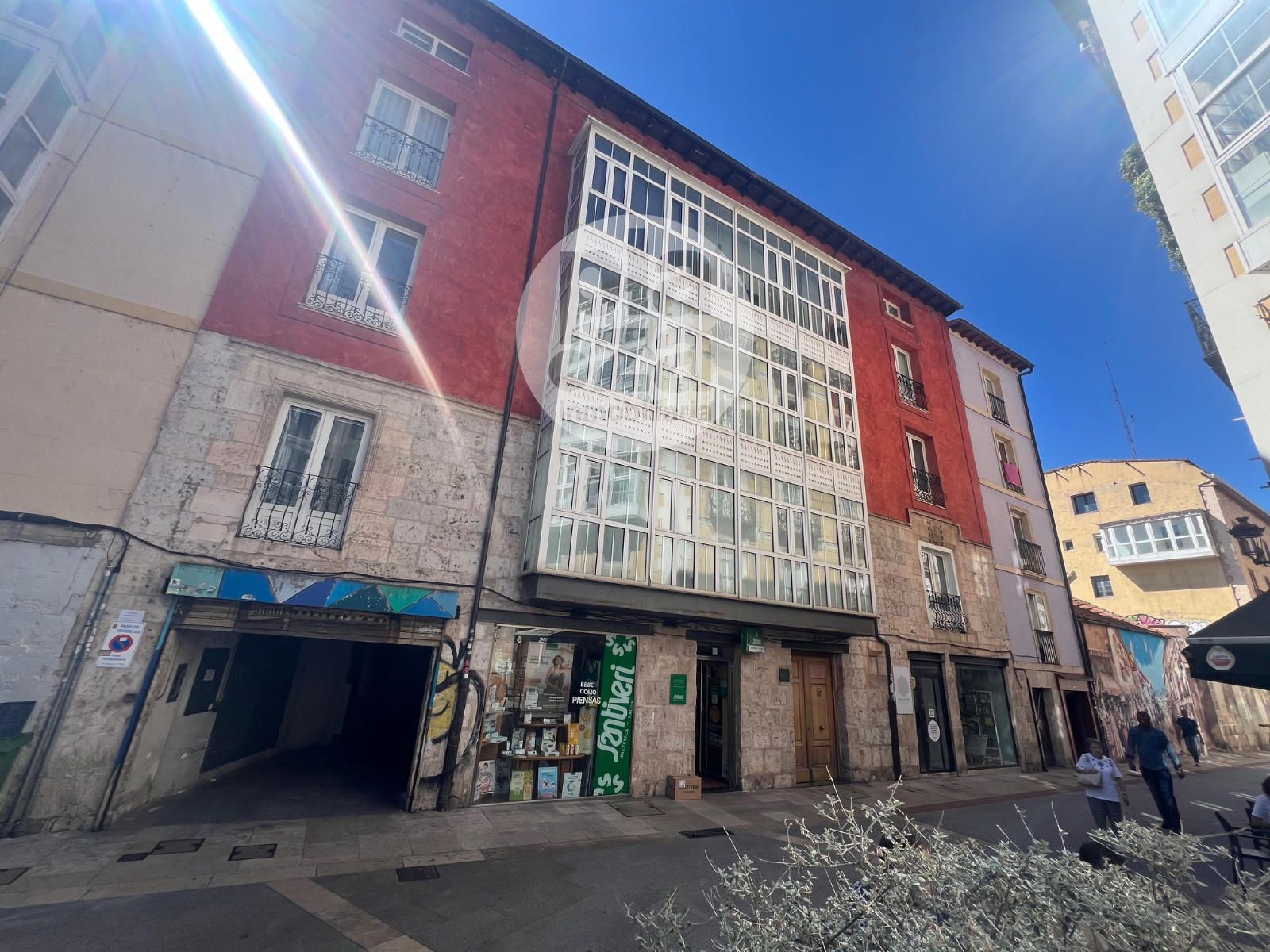 Vista exterior de Pis de lloguer en Burgos Capital amb Calefacció