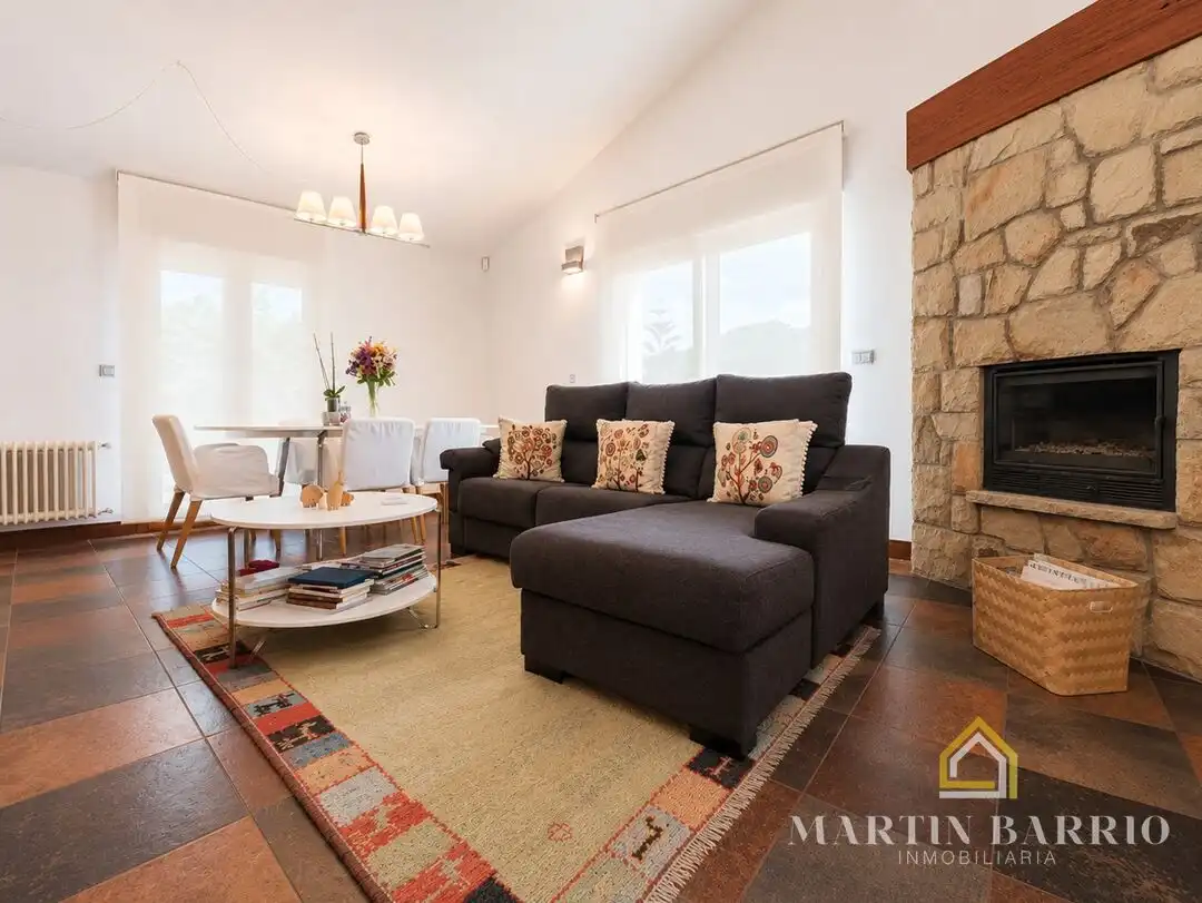 Sala de estar de Casa o chalet en venta en Muskiz con Aire acondicionado, Calefacción y Jardín privado
