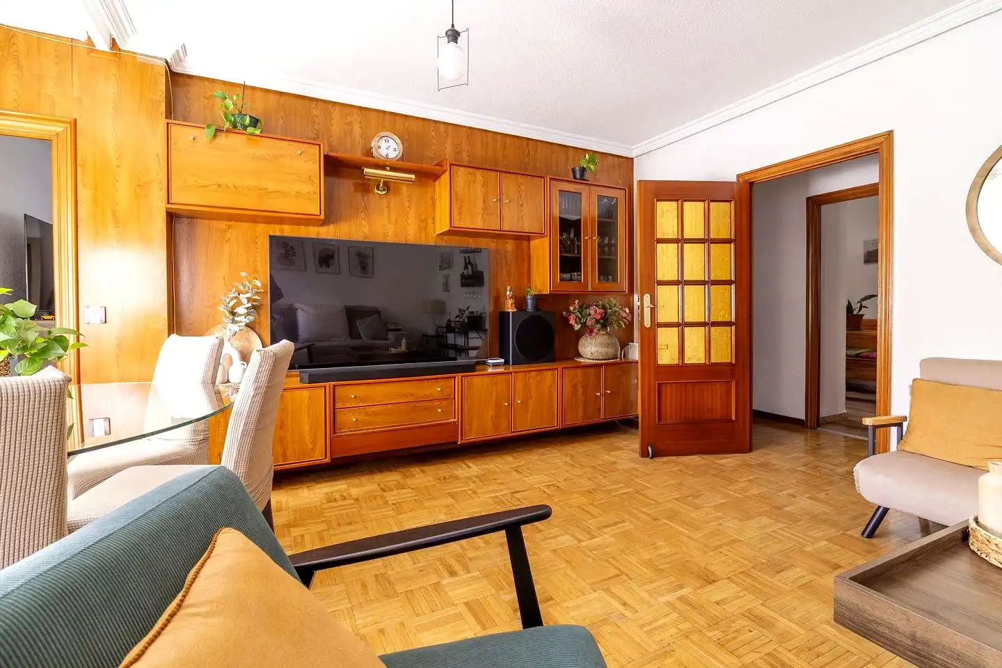 Wohnzimmer von Wohnung zum Verkauf in Alcorcón mit Heizung und Parkett