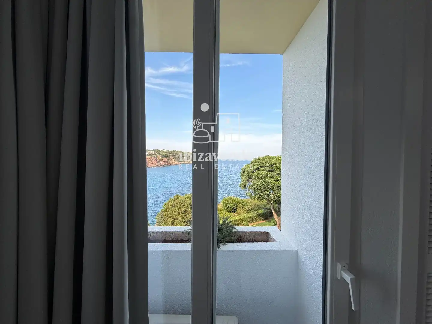 Balcony of Flat for rent in Santa Eulària des Riu  with Air Conditioner, Terrace and Swimming Pool