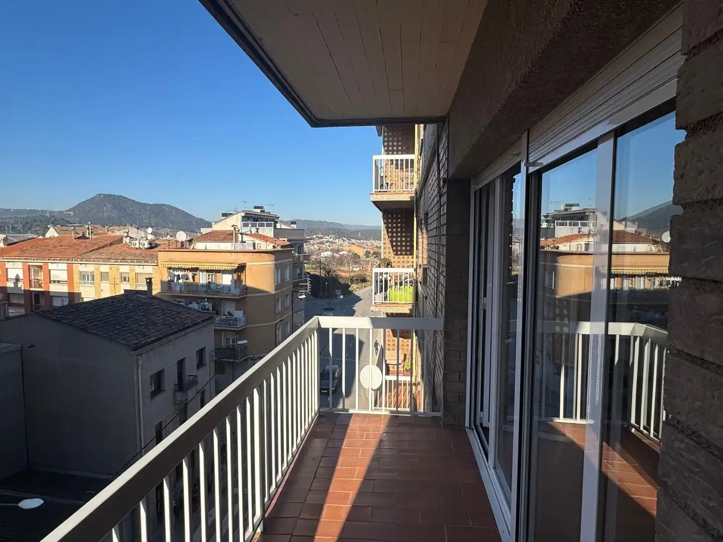 Vista exterior de Piso en venta en Manresa con Aire acondicionado, Calefacción y Parquet