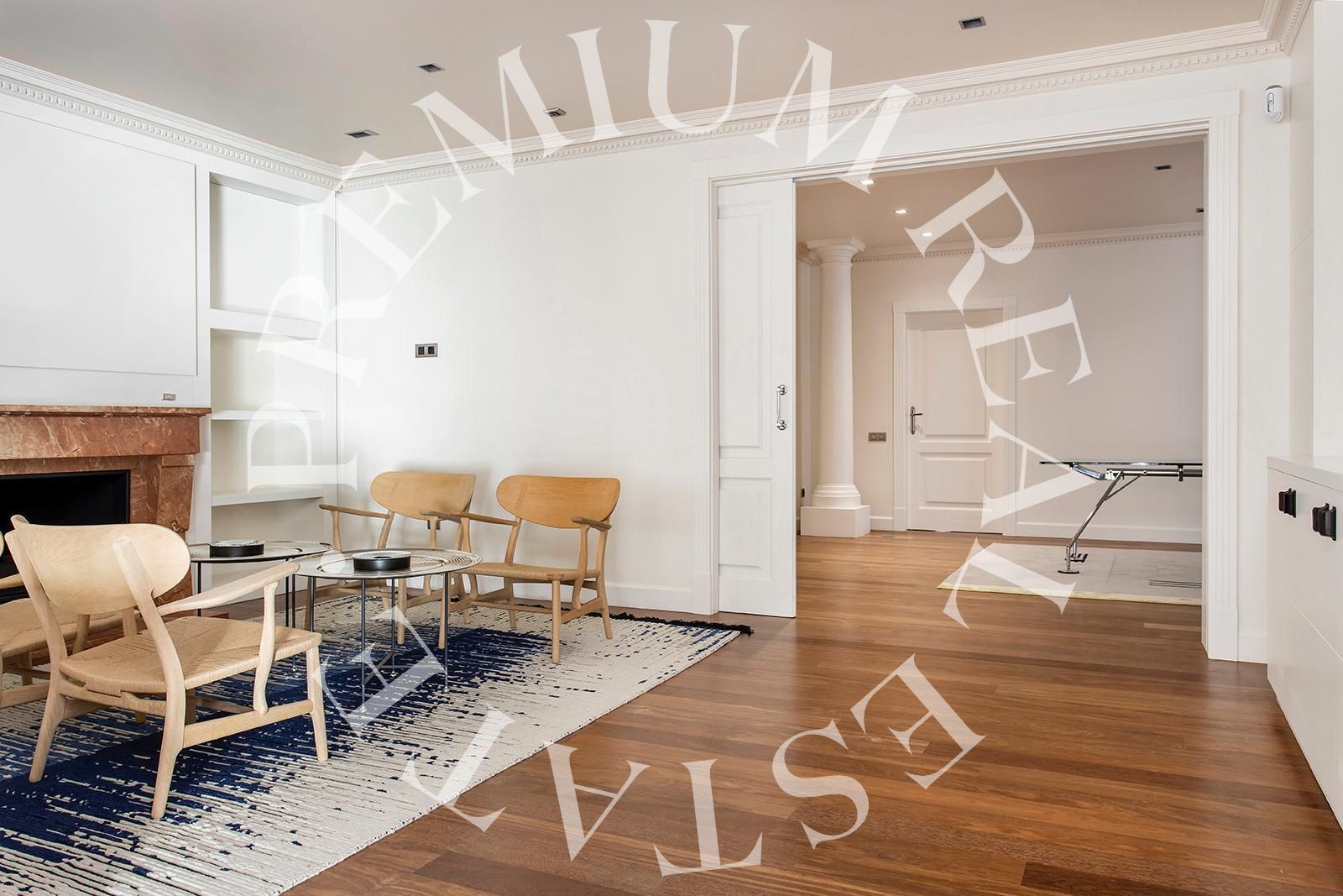 Menjador de Pis en venda en  Barcelona Capital amb Aire condicionat, Calefacció i Parquet