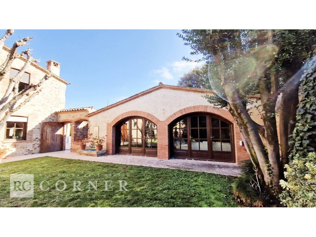 Exterior view of Country house for sale in Cardedeu  with Private garden, Parquet flooring and Swimming Pool